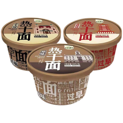 五谷道场 三分钟搞定一餐！非油炸热干面265g桶装