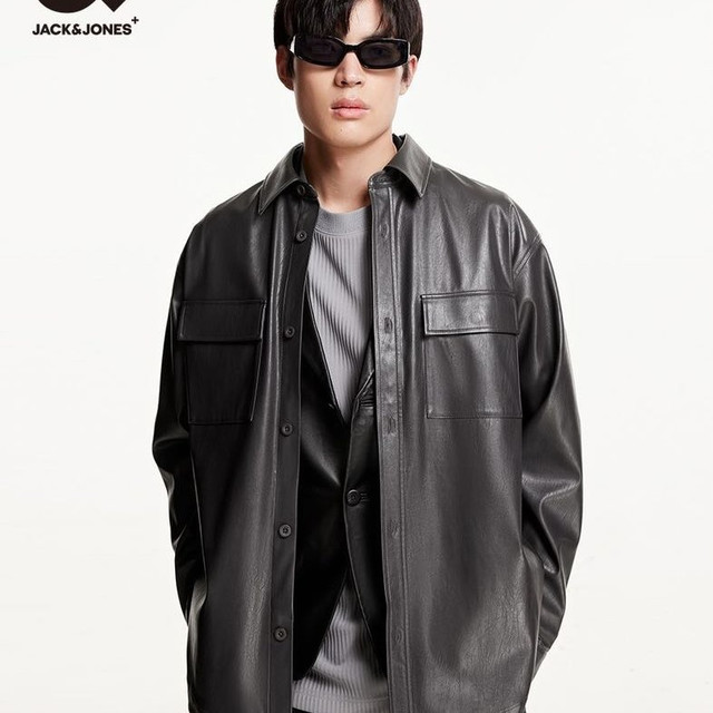 杰克琼斯 皮夹克