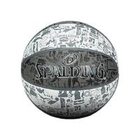 SPALDING 斯伯丁 涂鸦橡胶室外篮球 7号