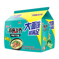 统一 藤娇方便面 藤椒牛肉面 135g*5袋 675g