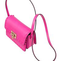 VALENTINO 华伦天奴 女士单肩包 3W2B0M42AZSUWT 粉色 小号