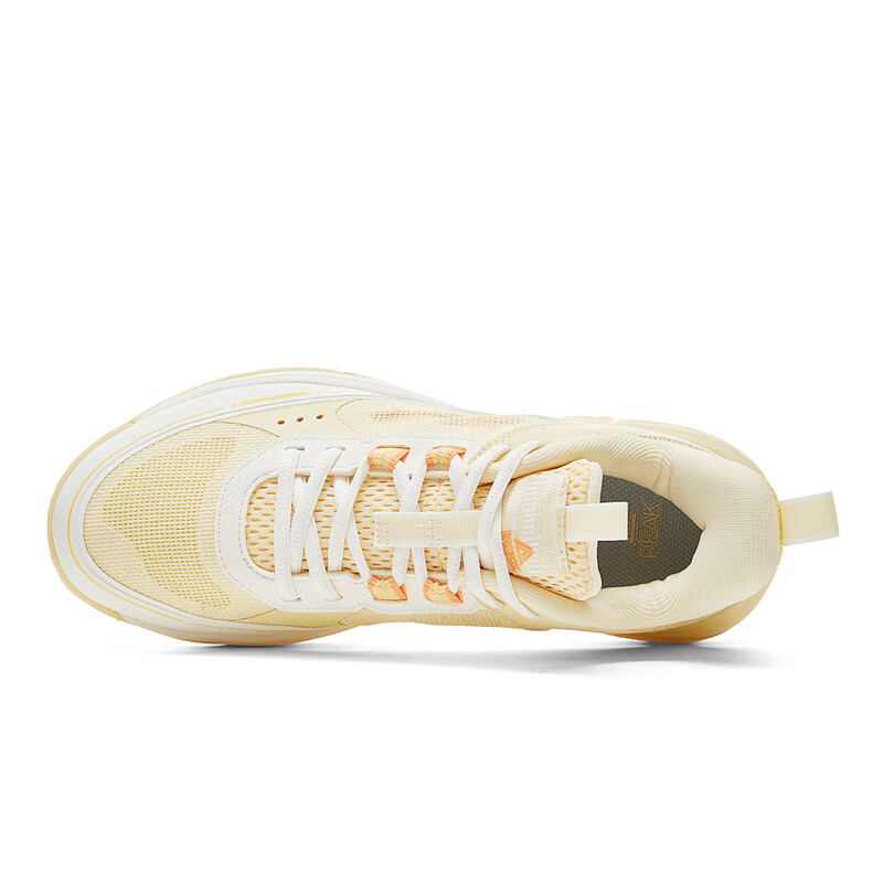 匹克（PEAK）态极游侠3.0篮球鞋女款专业实战防滑舒适耐磨运动鞋低帮球鞋 轻白色/黄-【女款】 38