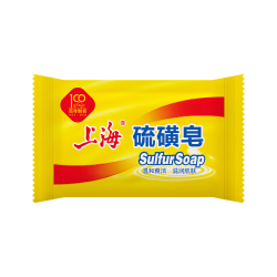 上海 药皂 除螨抑菌 硫磺皂  清香型 85g