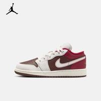 NIKE耐克Jordan (Jordan)2026年大童AIR JORDAN 1 LOW SE BG CN篮球鞋 IR7600-211 3