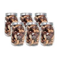 皮爷咖啡PeetsPeet's COFFEE海盐太妃糖法式杏仁果仁焦糖独立包装罐装105g*6罐