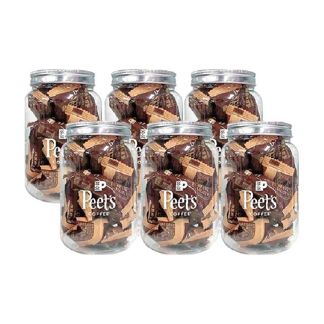 临期品：皮爷咖啡 海盐太妃糖法式果仁焦糖105g*6罐