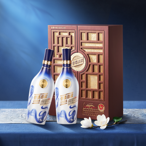 新品未開栓　李渡高粱(りとこうりょう) 1308 中国白酒 500ml箱＆袋付き 新品未開栓 李渡高粱(りとこうりょう) 1308 中国白酒 500ml箱＆袋付き