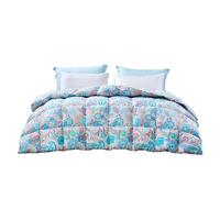 富安娜被子羽绒被四季被冬厚被单双人被芯春秋被加厚保暖白鹅绒被