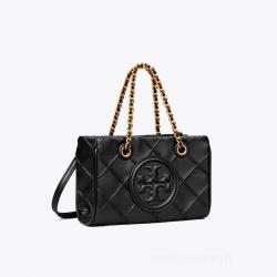 TORY BURCH FLEMING系列女士迷你链条手提单肩托特包