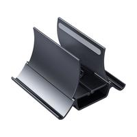 笔记本立式支架重力收纳竖立直立桌面放置立架底座散热支撑置物架垂直侧立游戏本手提电脑悬空托架子外接配件