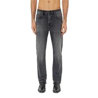 限尺码：DIESEL 低腰直筒黑色水洗牛仔裤