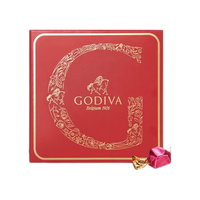 歌帝梵（GODIVA）立方黑巧克力分享装795g约100颗 结婚喜糖休闲零食巧克力糖果