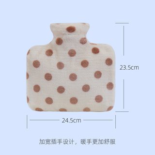 双插手热水袋中号注水暖水袋防爆暖手宝PVC暖手袋传统冬季暖宝