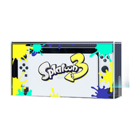 锋仁switch防尘罩任天switcholed堂主机游戏机底座盒ns亚克力保护壳 亚克力防尘罩喷射战士款-Switch/Oled通用