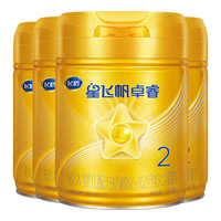 飞鹤星飞帆卓睿【老爸抽检】婴幼儿配方奶粉750g【免费领奶粉】 2段 -卓睿 750g 4罐