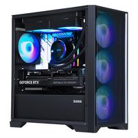 先马小朱雀电脑台式机MATX小机箱卡皮巴拉M1防尘散热游戏240水冷