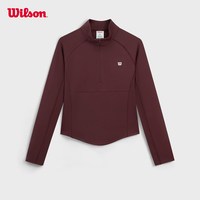 威尔胜 女士紧身网球运动针织长袖T恤 WW00556531