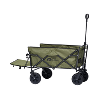 MOBI GARDEN 牧高笛 户外折叠小推车 NX22671014 象牙白 多肉绿 118*50*104cm
