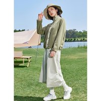 乔丹 摇粒绒外套 璃宽绿/山葵绿 165/M 运动夹克