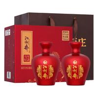 扳倒井 白酒 52度马年生肖纪念酒 纯粮酿造浓香型坛装礼盒装年货送礼白酒 52度 750mL 2瓶 （搭配手提礼袋）