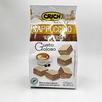 可意奇 卡布奇诺奶油味威化饼干125g