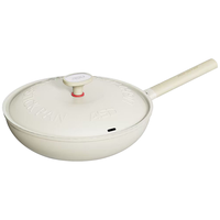 爱仕达 钛瓷0氟涂层不粘 炒锅  铝合金