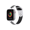 W&P 适用于苹果手表表带S10 运动硅胶表带iwatch9/8/7/6新款双色表带