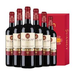 Suamgy S30赤霞珠干红原瓶进口DOP老树葡萄酒红酒整箱750ml