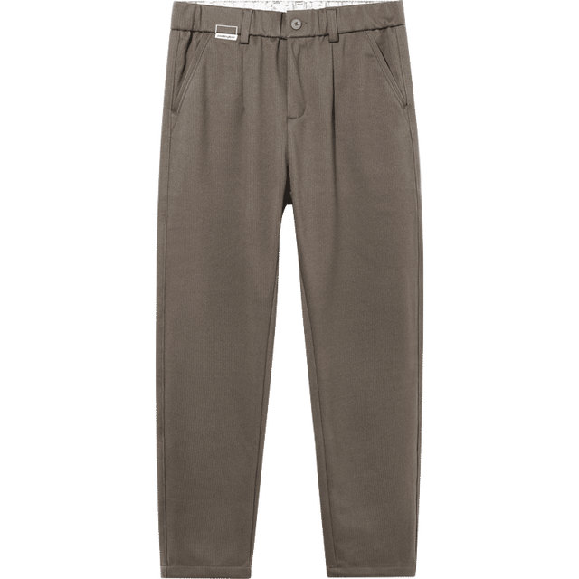 今日必买：布衣传说 清仓！450g重磅复古星空呢 加绒加厚休闲裤 2色可选