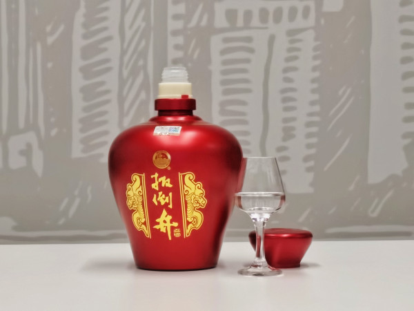 扳倒井 马年生肖纪念酒 52度 浓香型白酒坛 750mL 2坛 礼盒装(搭配手提袋)