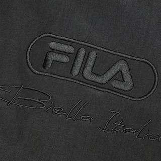 FILA 男装男式时尚棉衣男保暖舒适宽松无弹通勤日常百搭休闲棉服