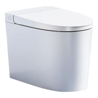 恒洁马桶一体机虹吸式抑菌座圈加热离座自动冲 轻智能坐便器HQ520 【小尺寸】白精灵HQ520 305/300mm