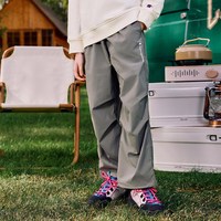 Champion冠军男女大小童户外休闲直筒伞兵裤运动裤长裤26春季