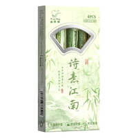 咔巴熊 软握中性笔 高颜值国风欧包笔0.5mm黑色刷题笔 诗意江南 【经典软握】诗意江南