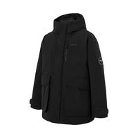 adidas 羽绒服男2025冬季连帽保暖百搭600蓬休闲外套