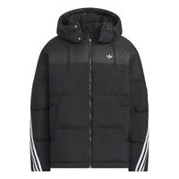 adidas 三叶草男子运动休闲连帽羽绒服KC0173