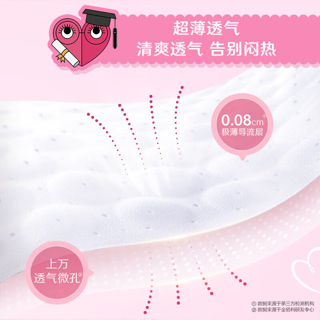 高洁丝 超薄甜睡夜安裤12条