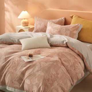 水星家纺 百丽丝套件 森屿全棉磨毛四件套 150*210cm