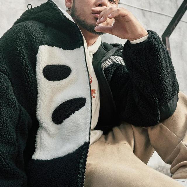 李宁 羊羔绒外套|WARM AT男士反伍保暖运动服