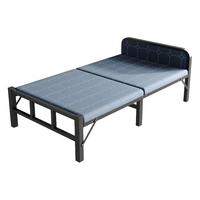 折叠床家用单人成人简易木板床办公室午睡宿舍铁艺加厚加粗加固