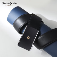 新秀丽(Samsonite)男士皮带腰带高端牛皮自动扣腰带礼盒新年TK2