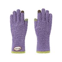 kk树 可触屏儿童手套冬天保暖男童女童宝宝大童五指分指秋冬抗静电