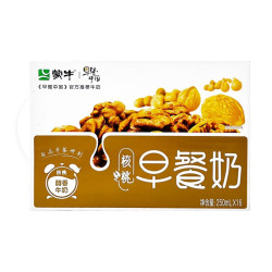蒙牛 早餐奶 核桃味