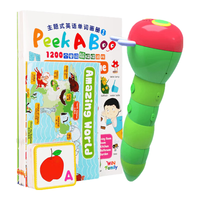 小彼恩 littlebean毛毛虫点读笔WIFI版婴幼儿童宝宝双语启蒙儿童学习机幼儿早教机 情景式词汇积累套装