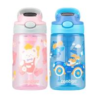 contigo 康迪克 小发明家系列 HBC-GIZ 儿童吸管杯 400ml 鲸鱼和海龟