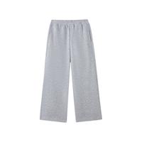 E-LAND KIDS 衣恋童装女童裤子25年秋冬字母宽松直筒裤休闲裤