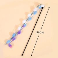 逗猫棒猫玩具自嗨解闷毛绒长杆耐咬带铃铛宠物小猫咪消耗体力用品