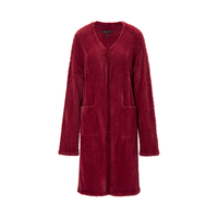 BCBGMAXAZRIA 【时髦精致范】法式柔软羽毛纱开衫针织外套25秋冬