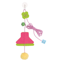 ZEZE弹力绳逗猫棒挂门自嗨解闷玩具幼猫猫薄荷耐咬猫咪用品