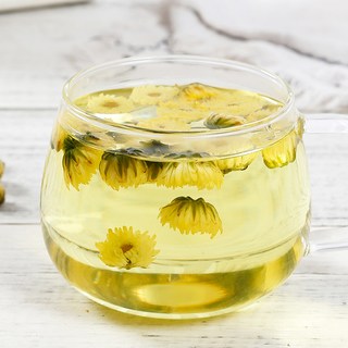 罐装菊花茶胎菊散装白菊花茶清热解毒特级金银花菊花茶